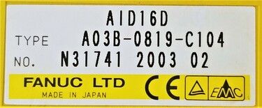 FANUC A03B-0819-C104 | In Stock Ships Overnight FANUC A03B-0819-C104 | In Stock Ships Overnight